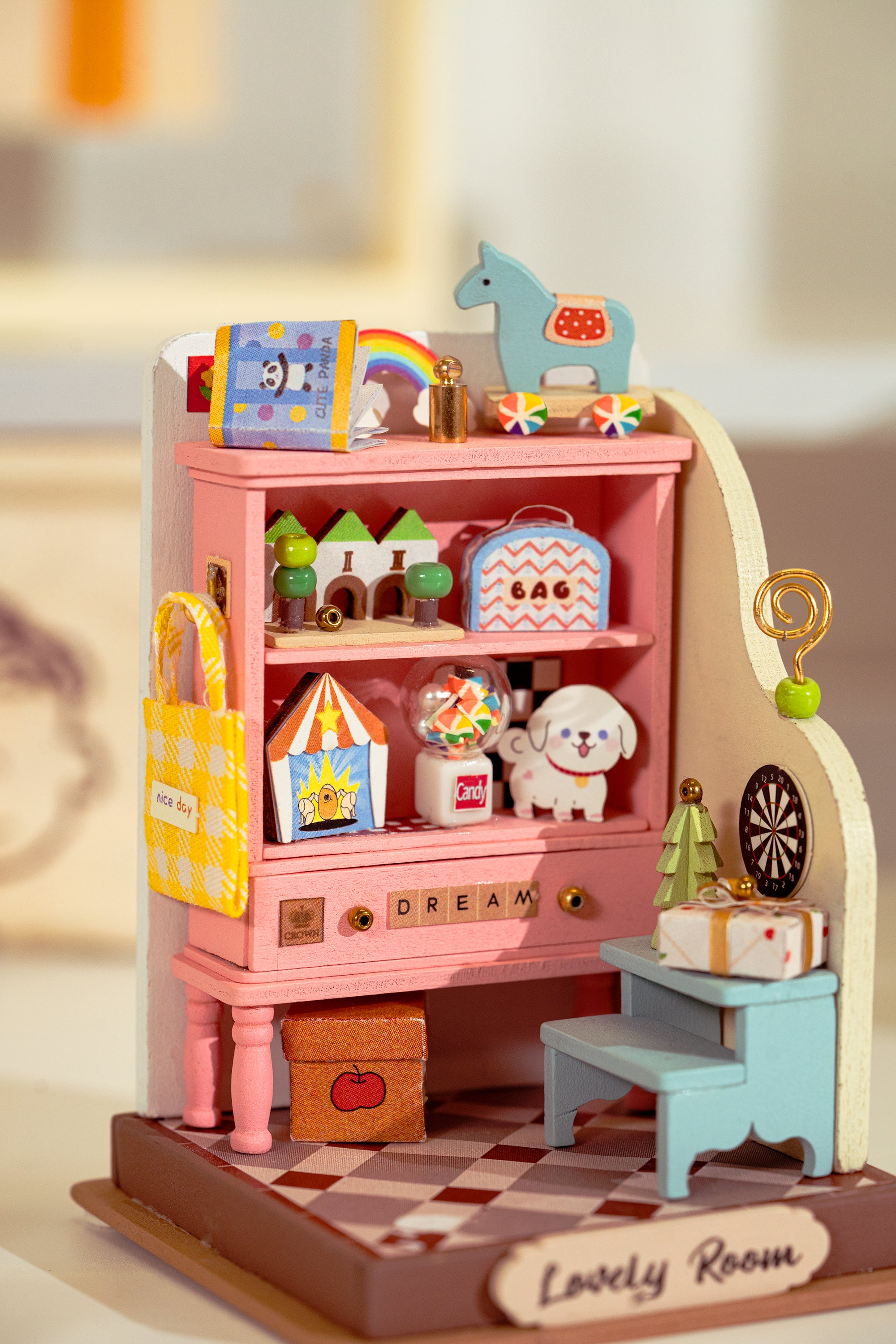 Rolife Dreamy Garden House DIY 1:24 Dollhouse Wooden Puzzle Adult